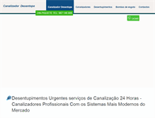 Tablet Screenshot of canalizadordesentope.com